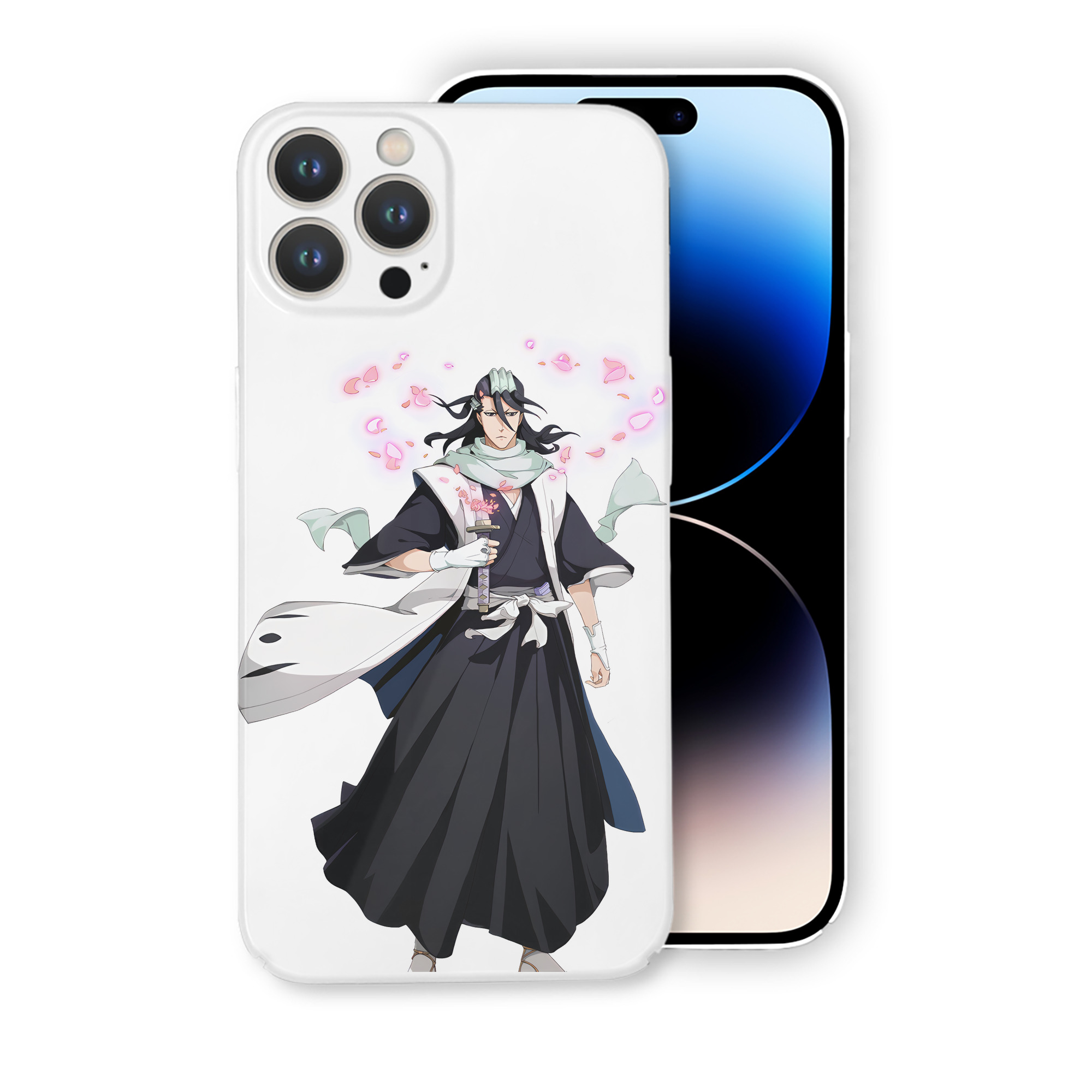（画像用） ブリーチ くちき びゃくや BLEACH Kuchiki Byakuya 【iPhone 14シリーズ対応】ハードケース